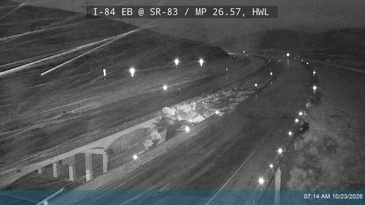 I-84 EB @ SR-83 / MP 26.57, HWL