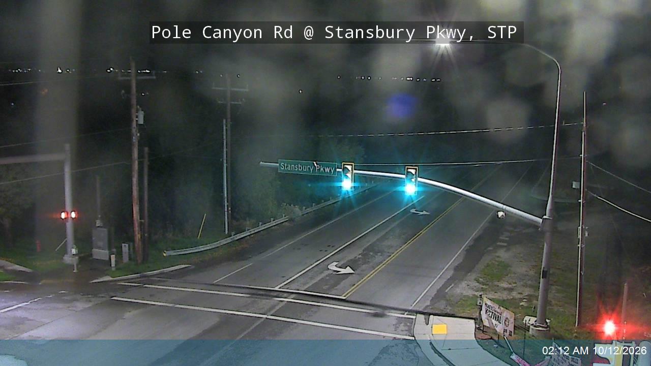 Pole Canyon Rd @ Stansbury Pkwy, STP