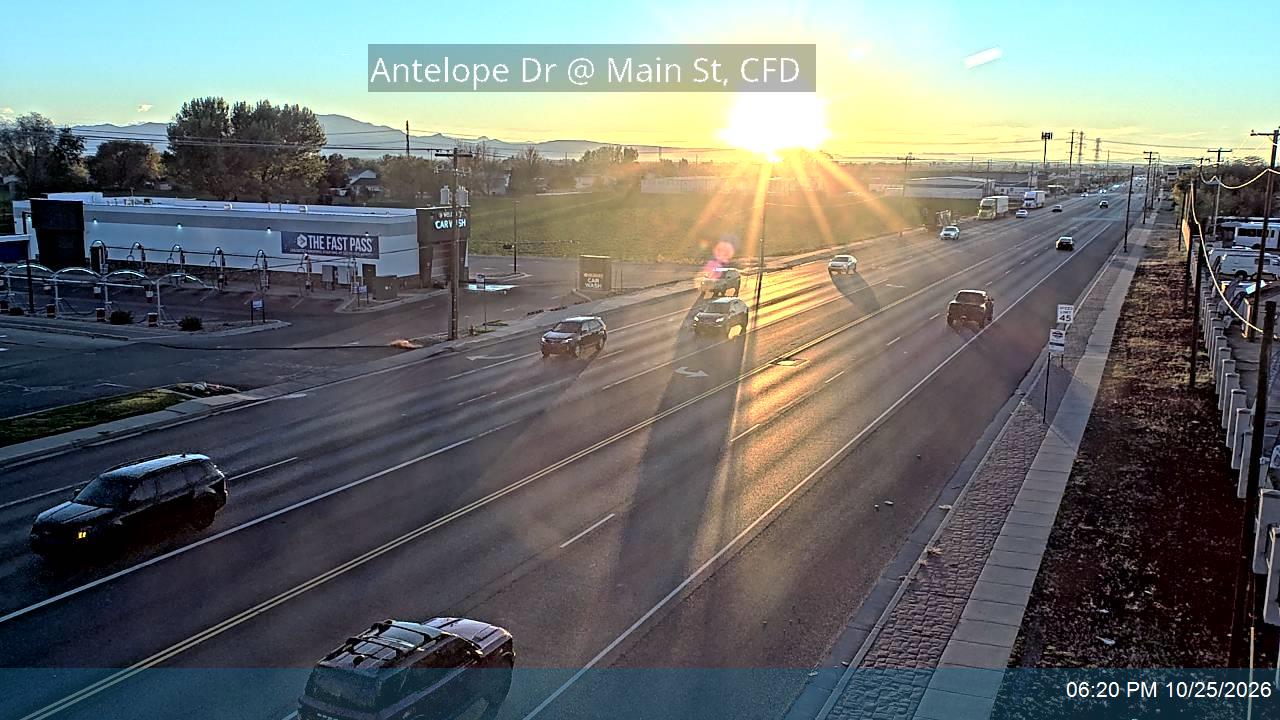 Antelope Dr / 1700 S / SR-108 @ Main St, CFD