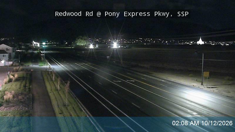 Redwood Rd / SR-68 @ Pony Express Pkwy, SSP
