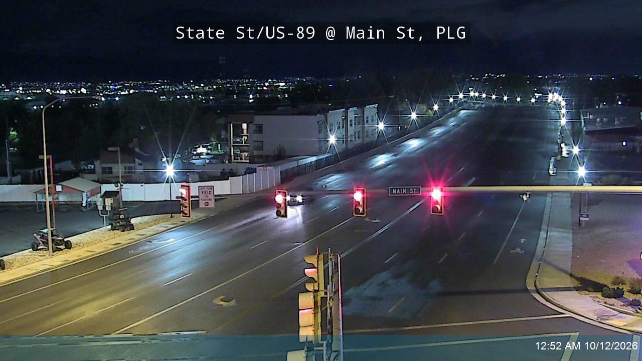 State St / US-89 @ Main St / SR-114, PLG