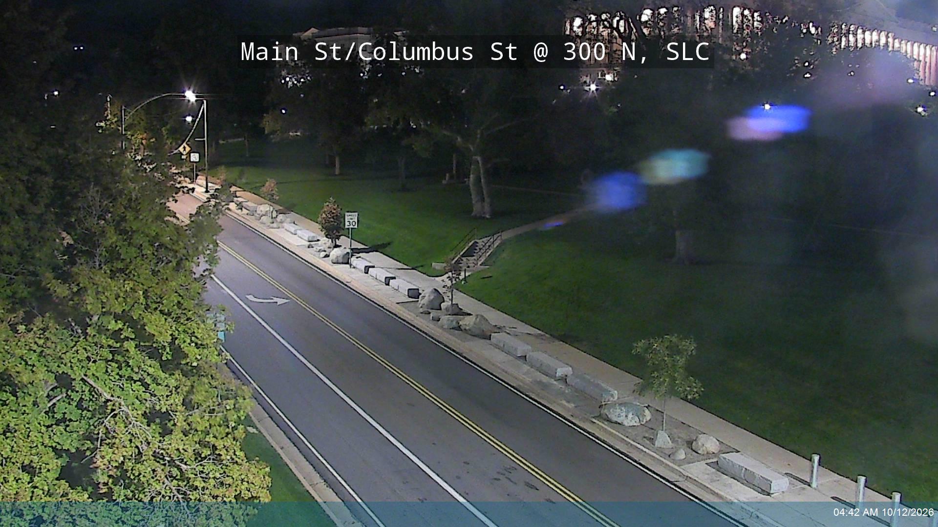 Main St / Columbus St / SR-186 @ 300 N, SLC