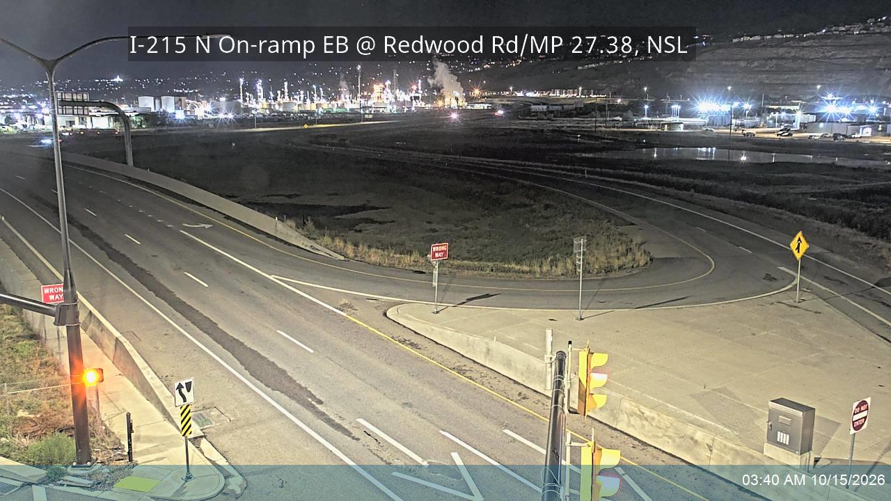 I-215 N EB On-ramp @ Redwood Rd / SR-68 / MP 27.38, NSL