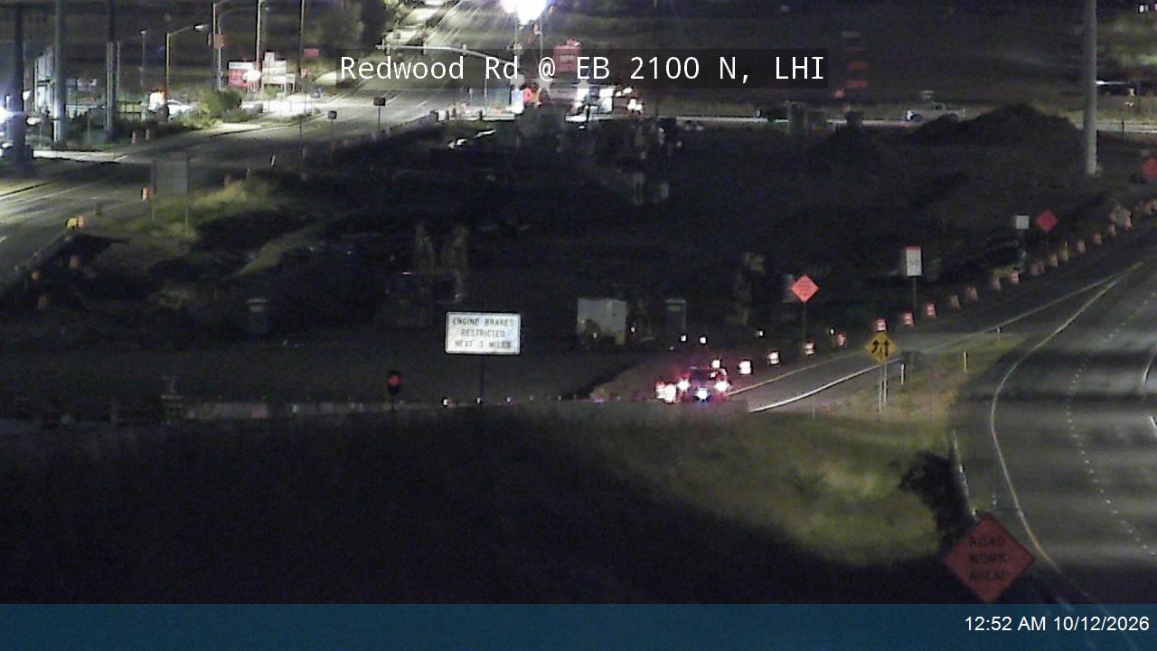 Redwood Rd / SR-68 @ EB 2100 N / SR-194, LHI
