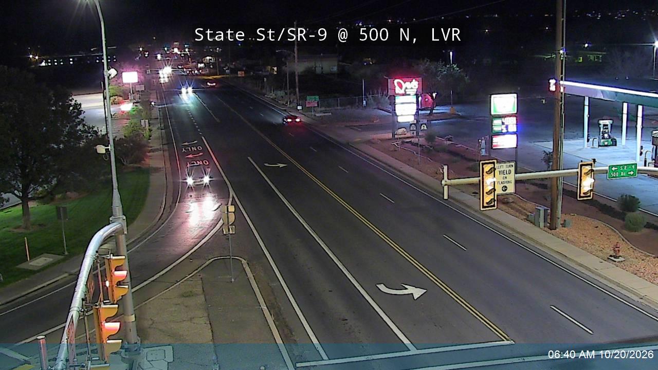 State St / SR-9 / SR-17 @ 500 N / SR-9, LVR