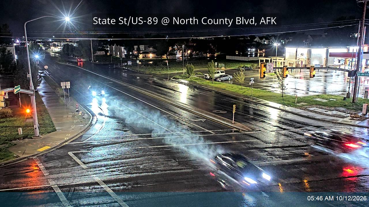 State St / US-89 @ North County Blvd / 1100 E / SR-129, AFK