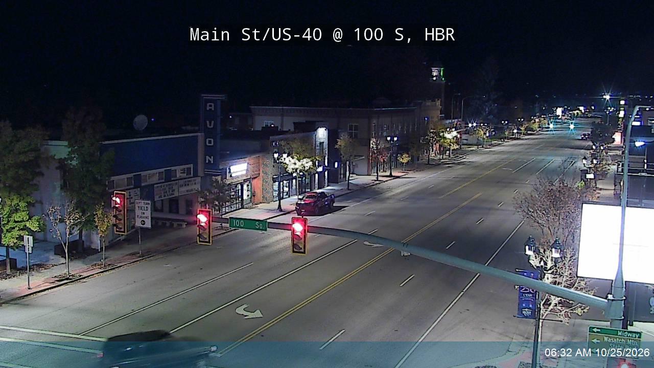 Main St / US-40 @ 100 S / MP 17, HBR