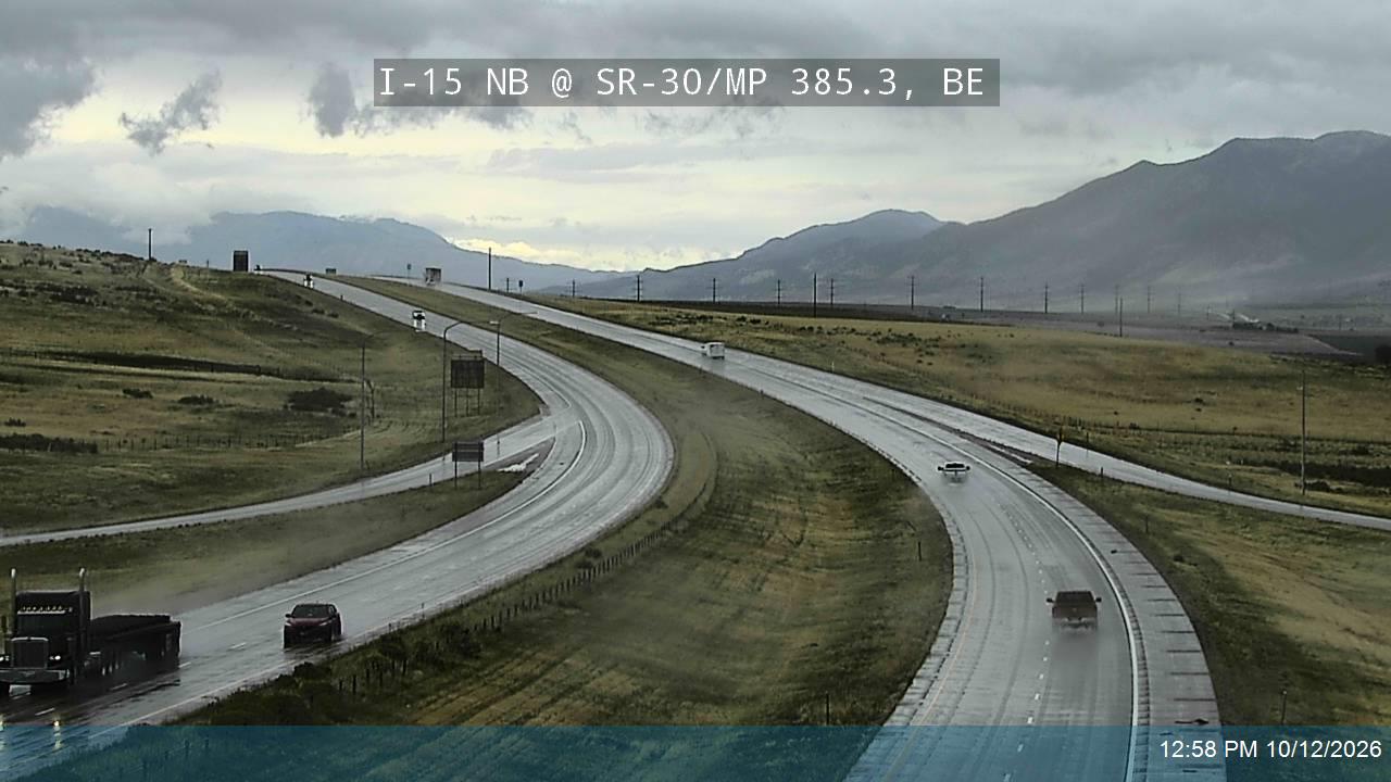 I-15 NB @ SR-30 / MP 385.3, BE