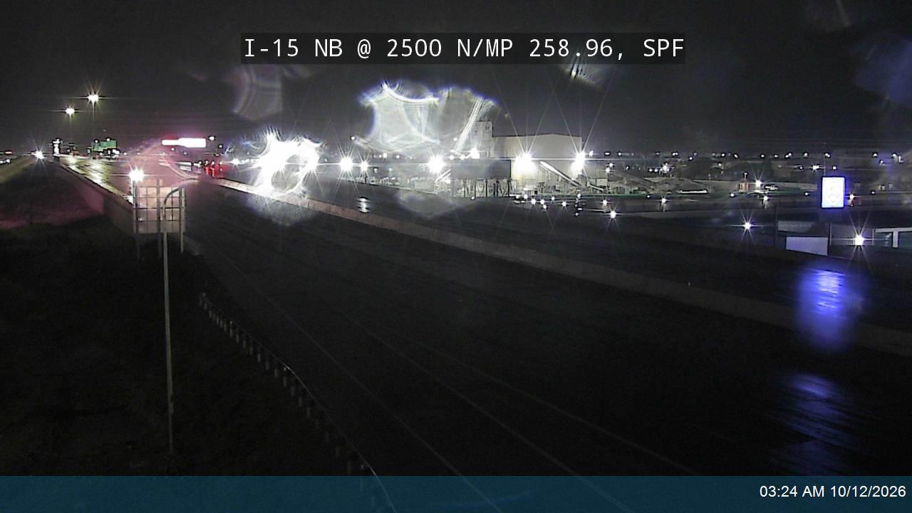 I-15 NB @ 1600 S / MP 258.96, SPF