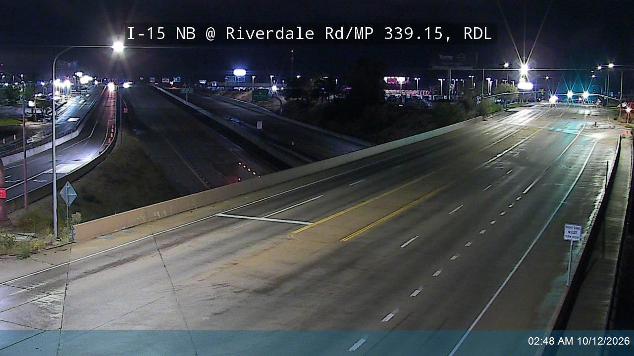 I-15 NB @ Riverdale Rd / SR-26 / MP 339.15, RDL
