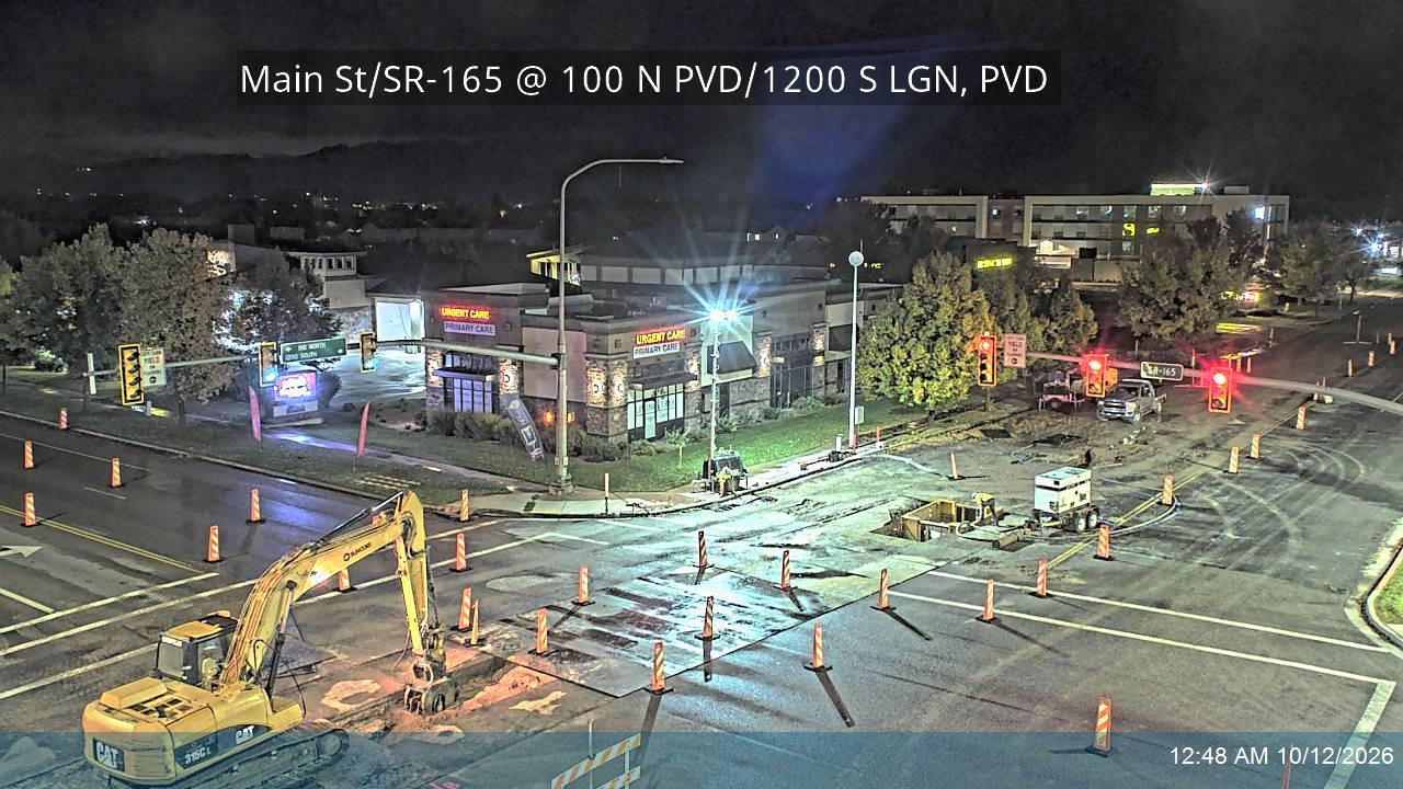 Main St / SR-165 @ 100 N PVD / 1200 S LGN, PVD