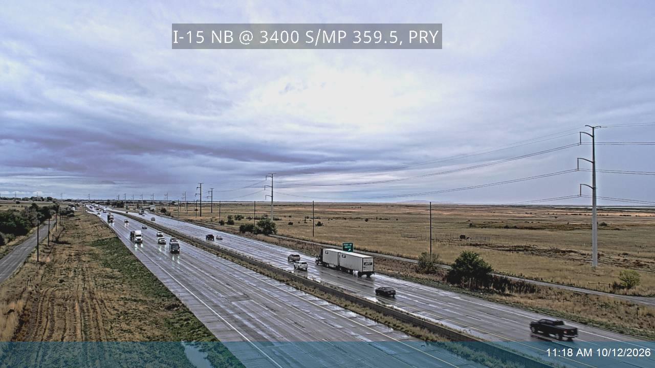 I-15 NB @ 3400 S / MP 359.5, PRY