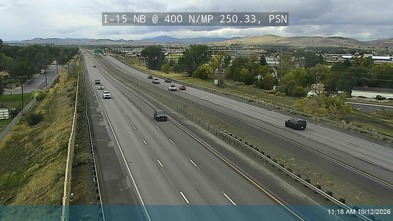 I-15 NB @ 400 N / MP 250.33, PSN