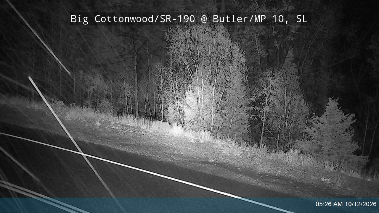 Big Cottonwood Canyon Rd / SR-190 @ Butler / MP 10, SL