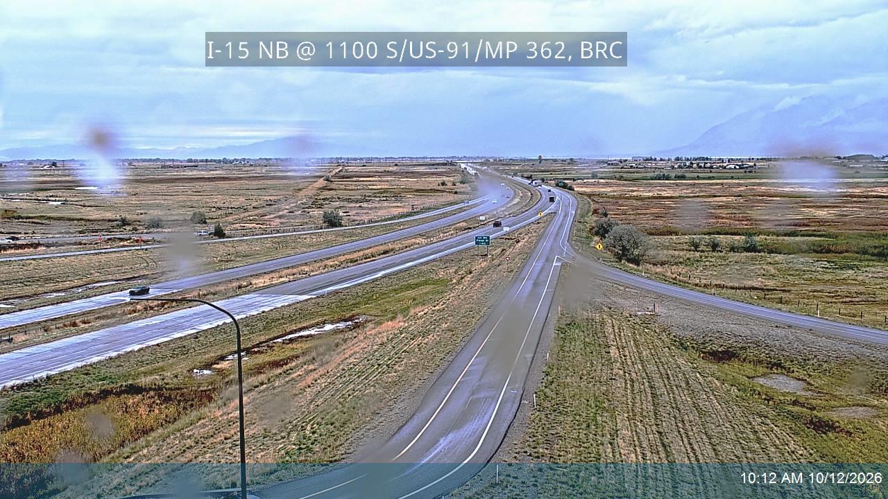 I-15 NB @ 1100 S / US-91 / MP 362, BRC