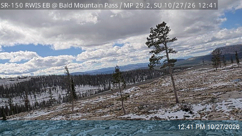 SR-150 RWIS EB @ Bald Mountain Pass / MP 29.2, SU