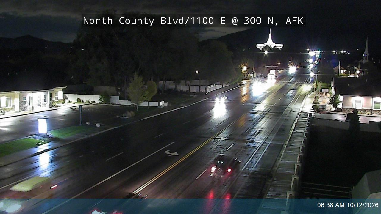 North County Blvd / 1100 E / SR-129 @ 300 N, AFK