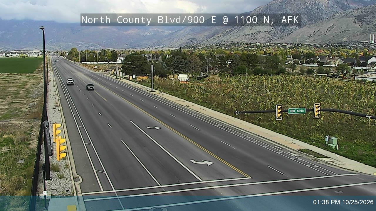 North County Blvd / 900 E / SR-129 @ 1100 N, AFK