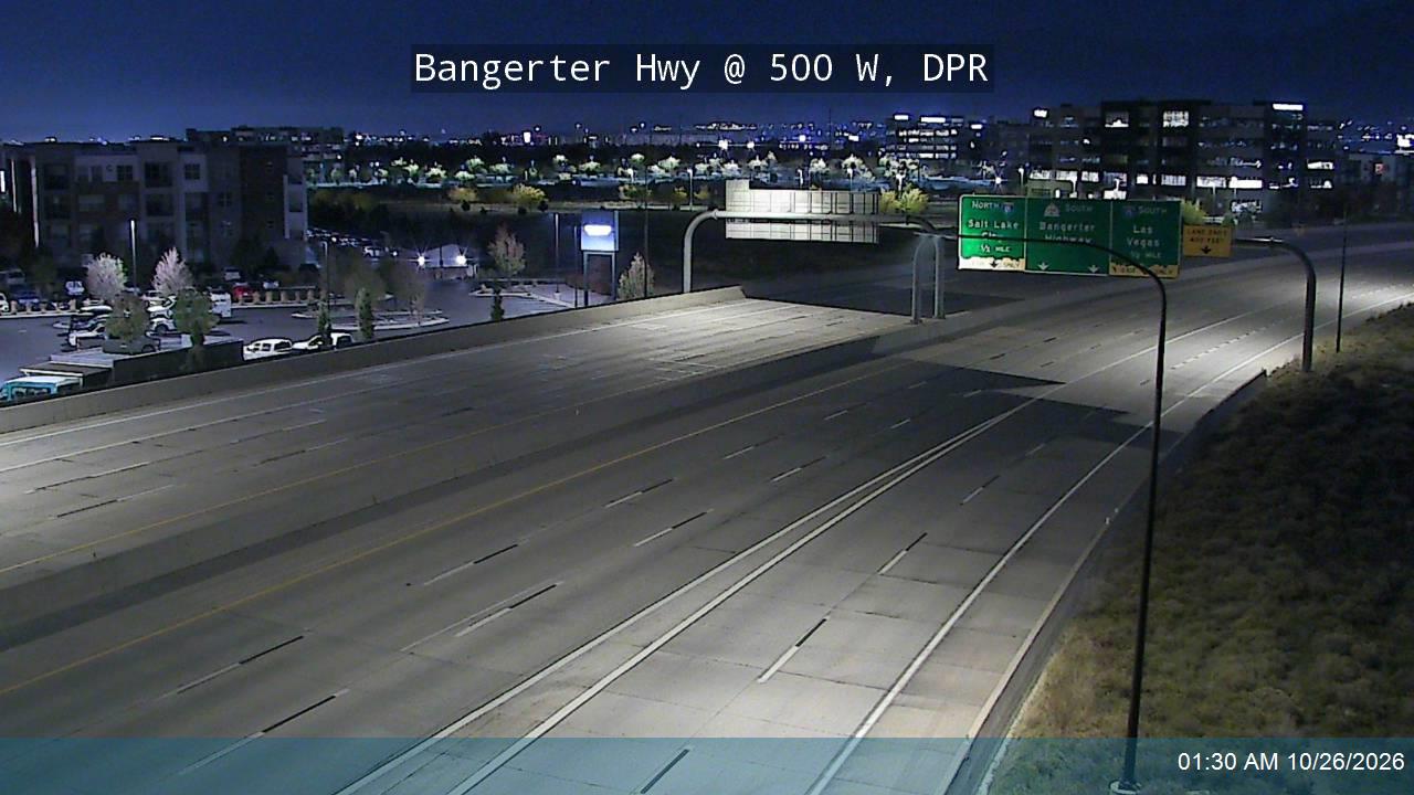 Bangerter Hwy / SR-154 @ 500 W / MP 1.25, DPR