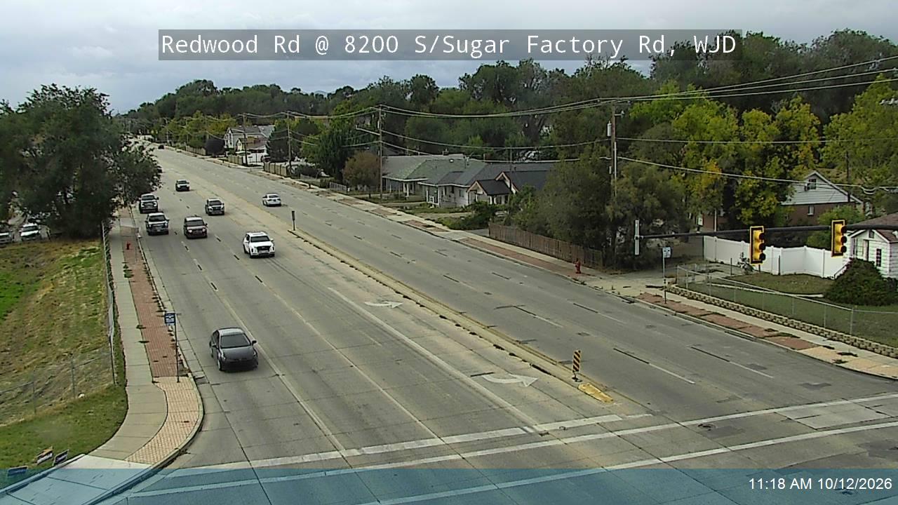 Redwood Rd / SR-68 @ 8200 S / Sugar Factory Rd, WJD