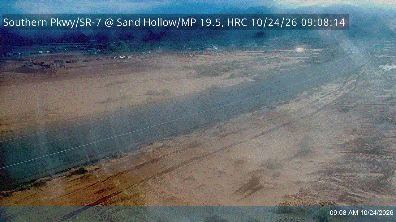 Southern Pkwy / SR-7 RWIS EB @ Sand Hollow Reservoir / MP 19.5, HRC