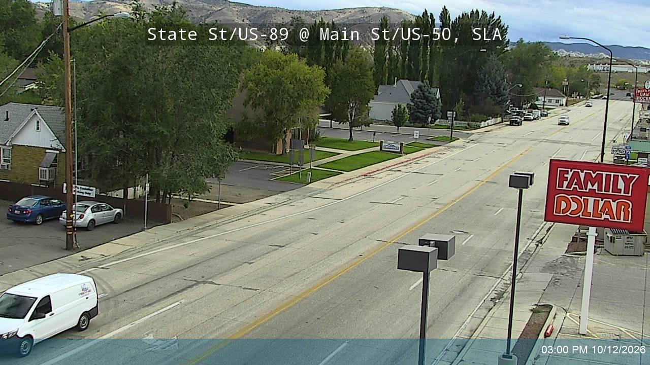 State St / US-89 @ Main St / US-50, SLA