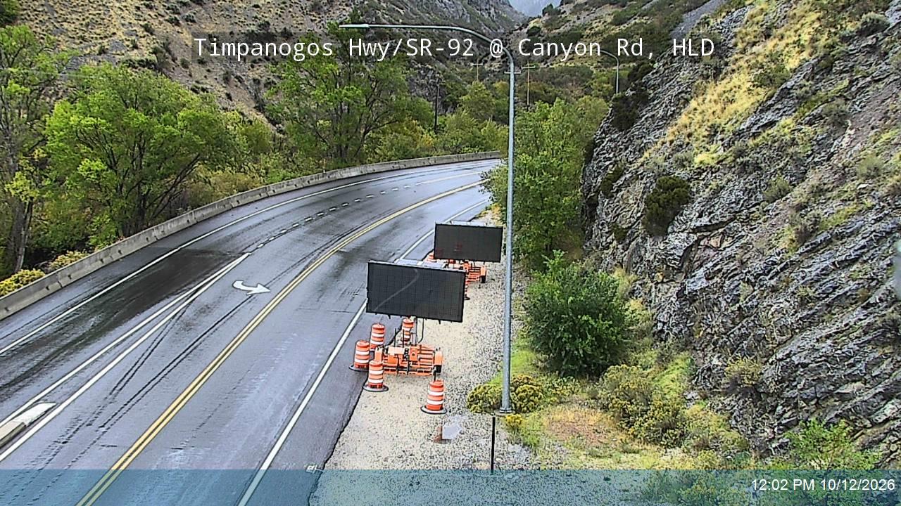 Timpanogos Hwy / SR-92 @ Canyon Rd, HLD