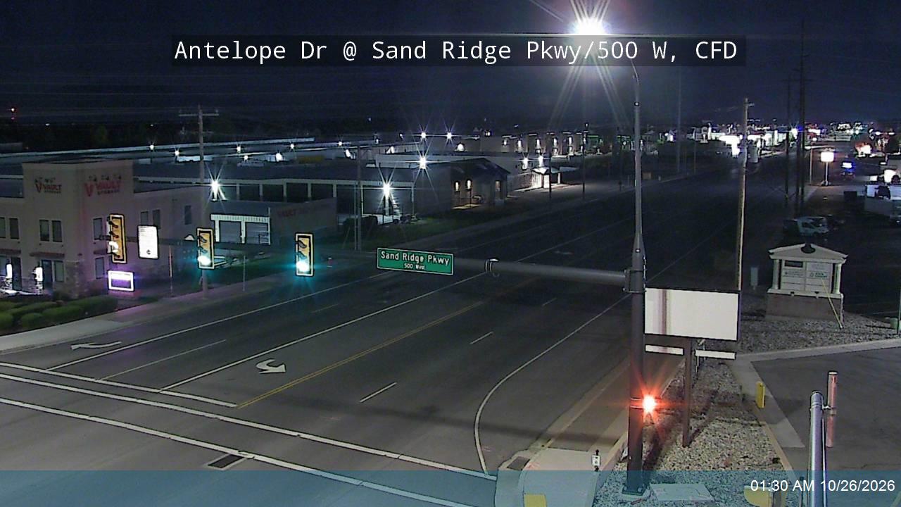 Antelope Dr / 1700 S / SR-108 @ Sand Ridge Pkwy / 500 W, CFD