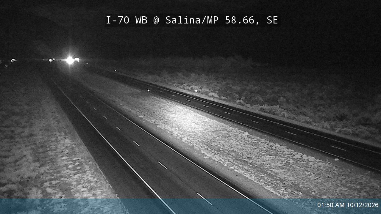 I-70 WB @ Salina VMS / MP 58.66, SE