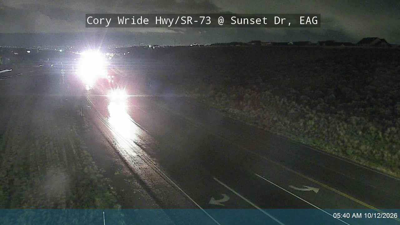 Cory Wride Hwy / SR-73 @ Sunset Dr, EAG