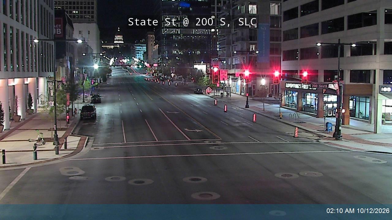 State St / SR-186 @ 200 S, SLC