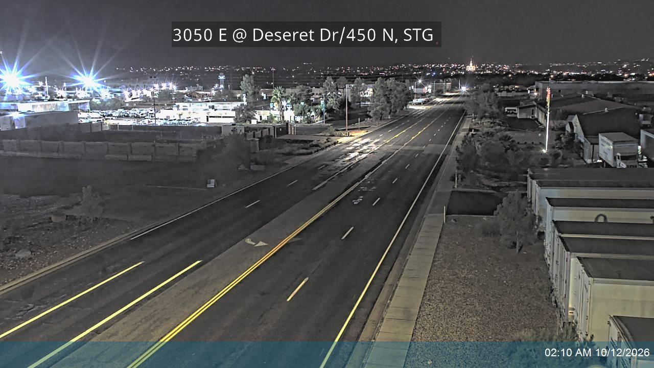 3050 E @ Deseret Dr / 450 N, STG