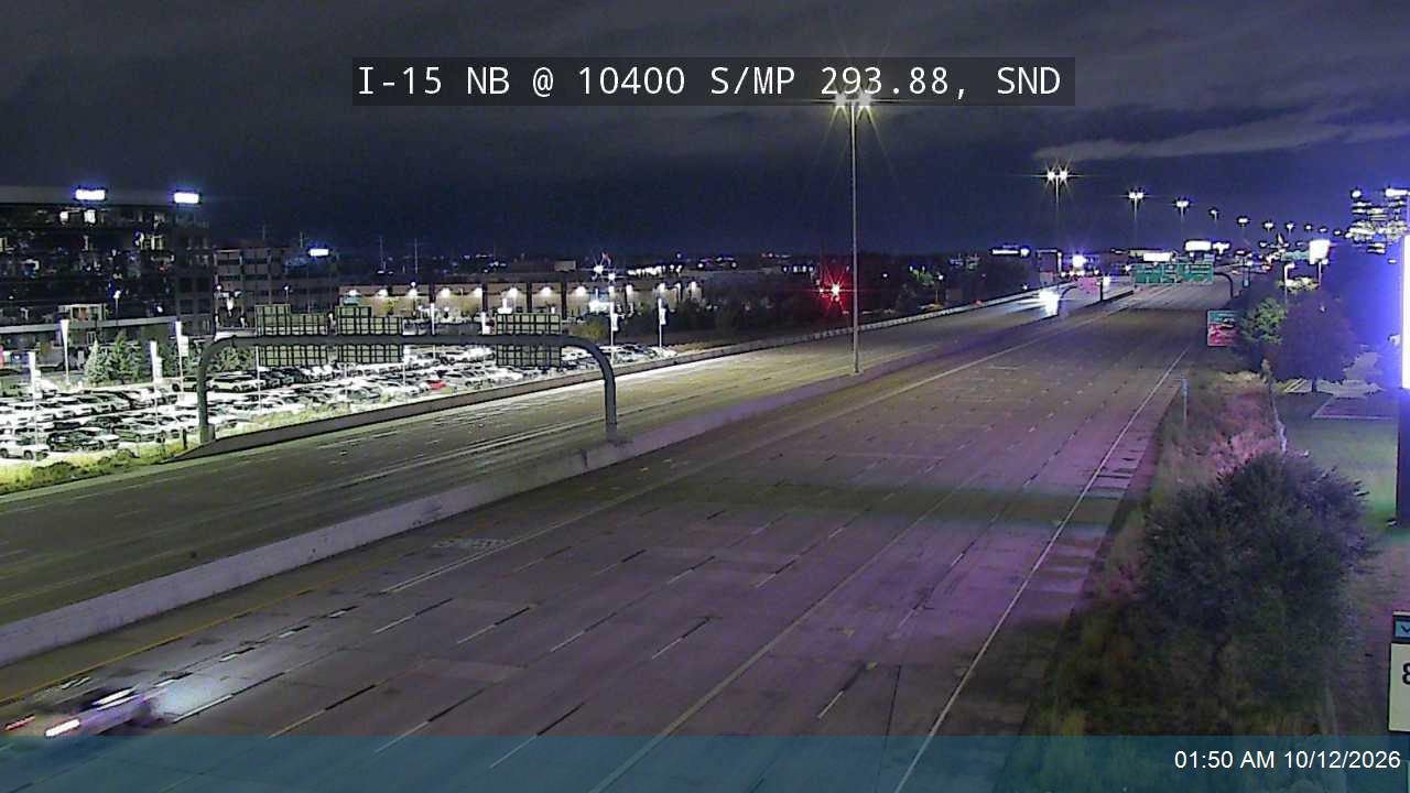 I-15 NB @ 10400 S / MP 293.88, SND