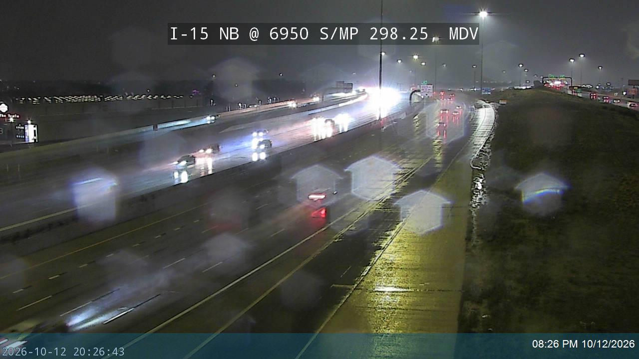 I-15 NB @ 6950 S / MP 298.25, MDV