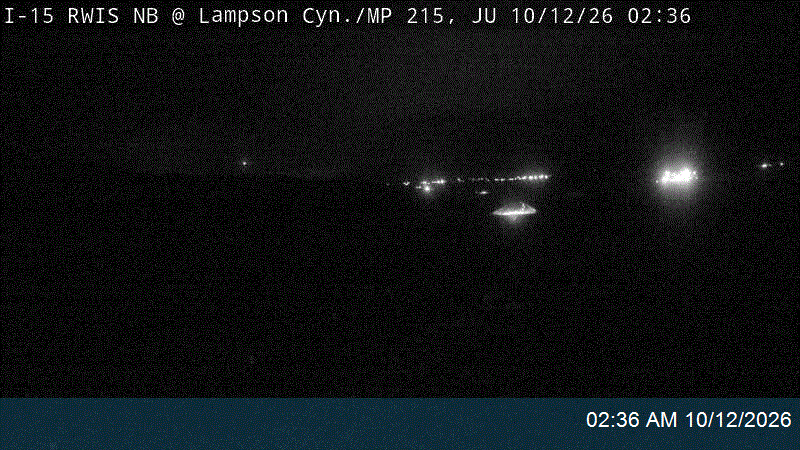 I-15 RWIS NB @ Lampson Canyon / MP 215.06, JU