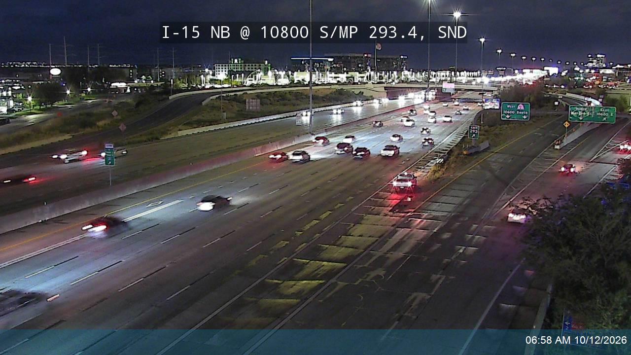 I-15 NB @ 10800 S / MP 293.4, SND