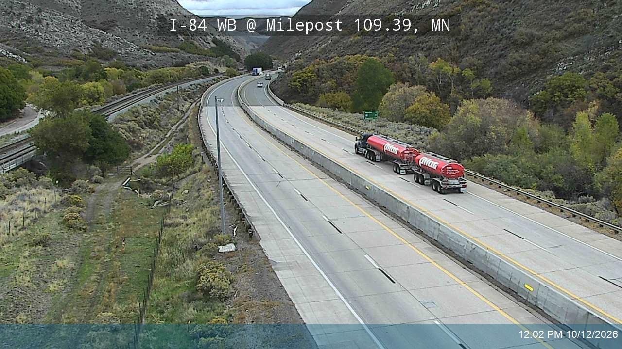 I-84 WB @ Milepost 109.39, MN