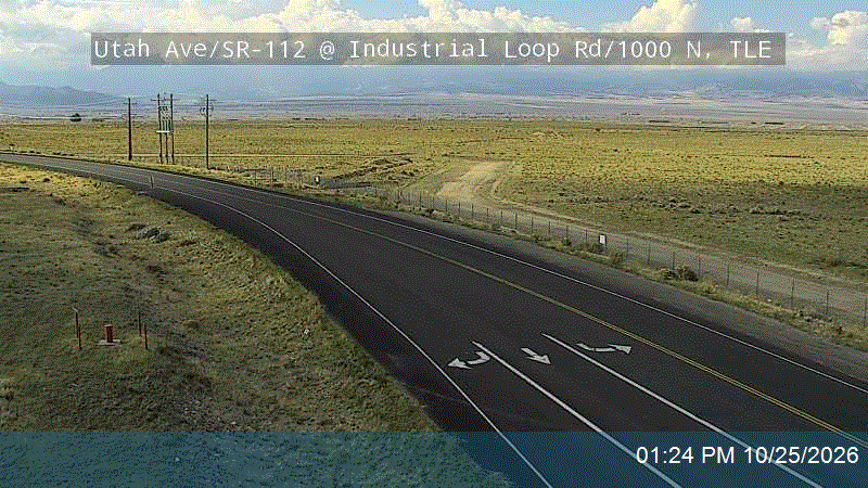 Utah Ave / SR-112 @ Industrial Loop Rd / 1000 N / SR-112, TLE