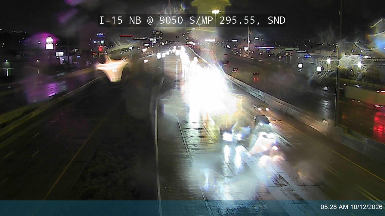 I-15 NB @ 9050 S / MP 295.55, SND