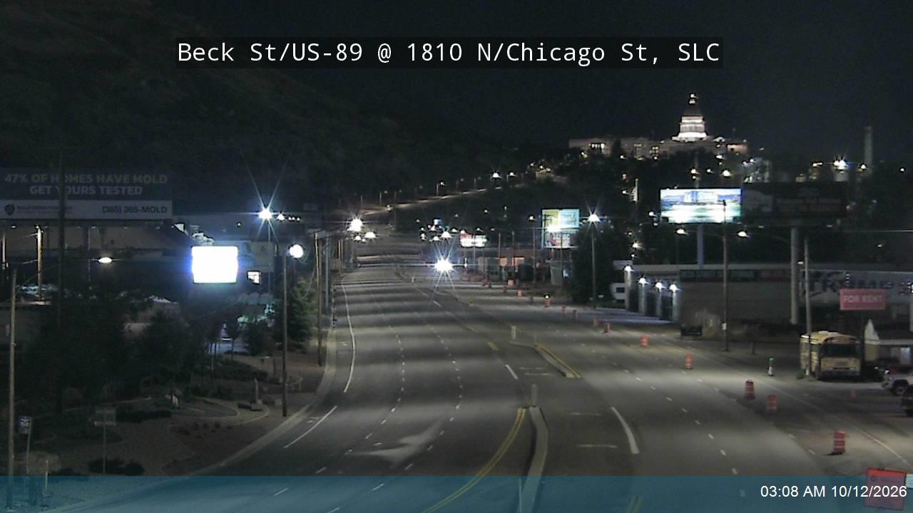 Beck St / US-89 @ 1810 N / Chicago St, SLC