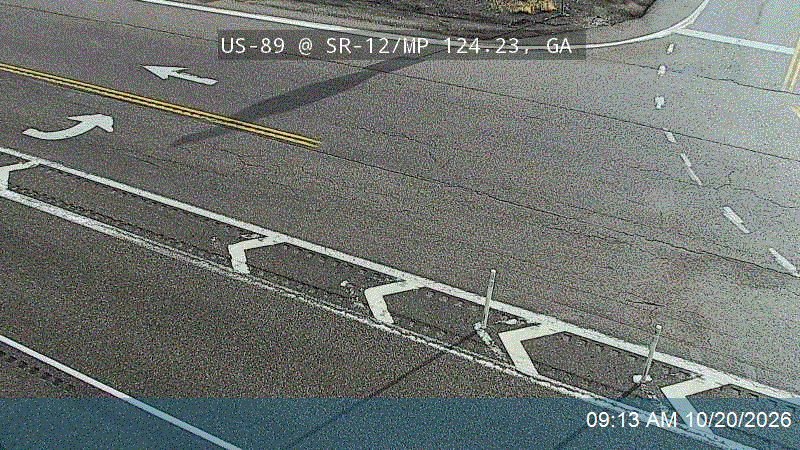 US-89 @ SR-12 / Milepost 124.23, GA