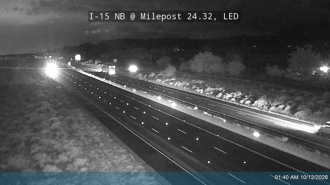 I-15 NB @ Milepost 24.32, LED