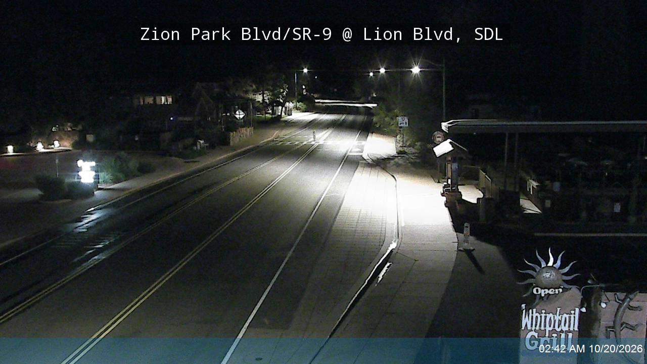 Zion Park Blvd / SR-9 @ Lion Blvd, SDL