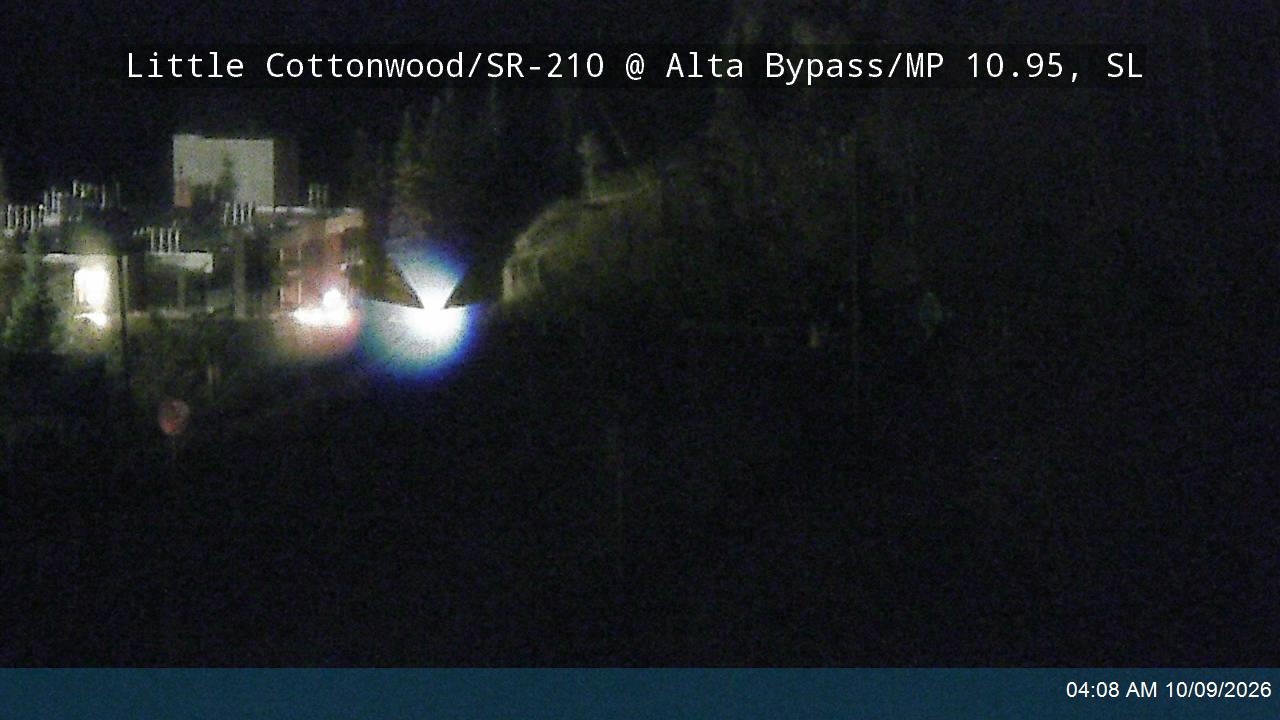 Little Cottonwood Rd / SR-210 EB @ Alta Bypass / MP 10.95, SL