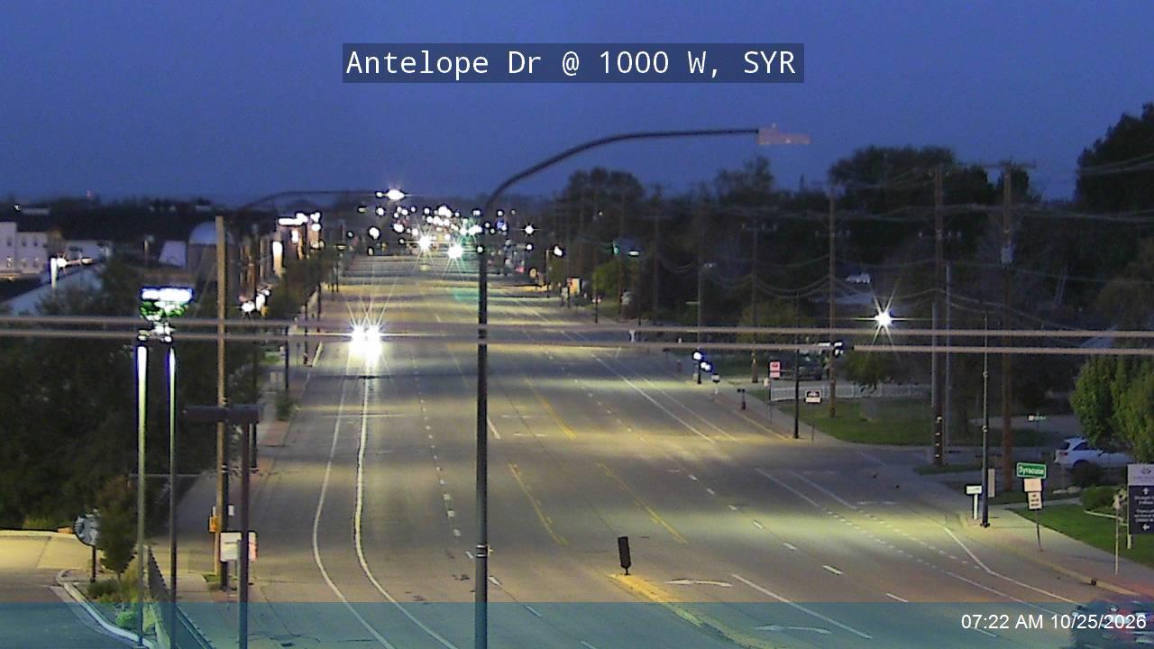 Antelope Dr / 1700 S / SR-108 @ 1000 W, SYR