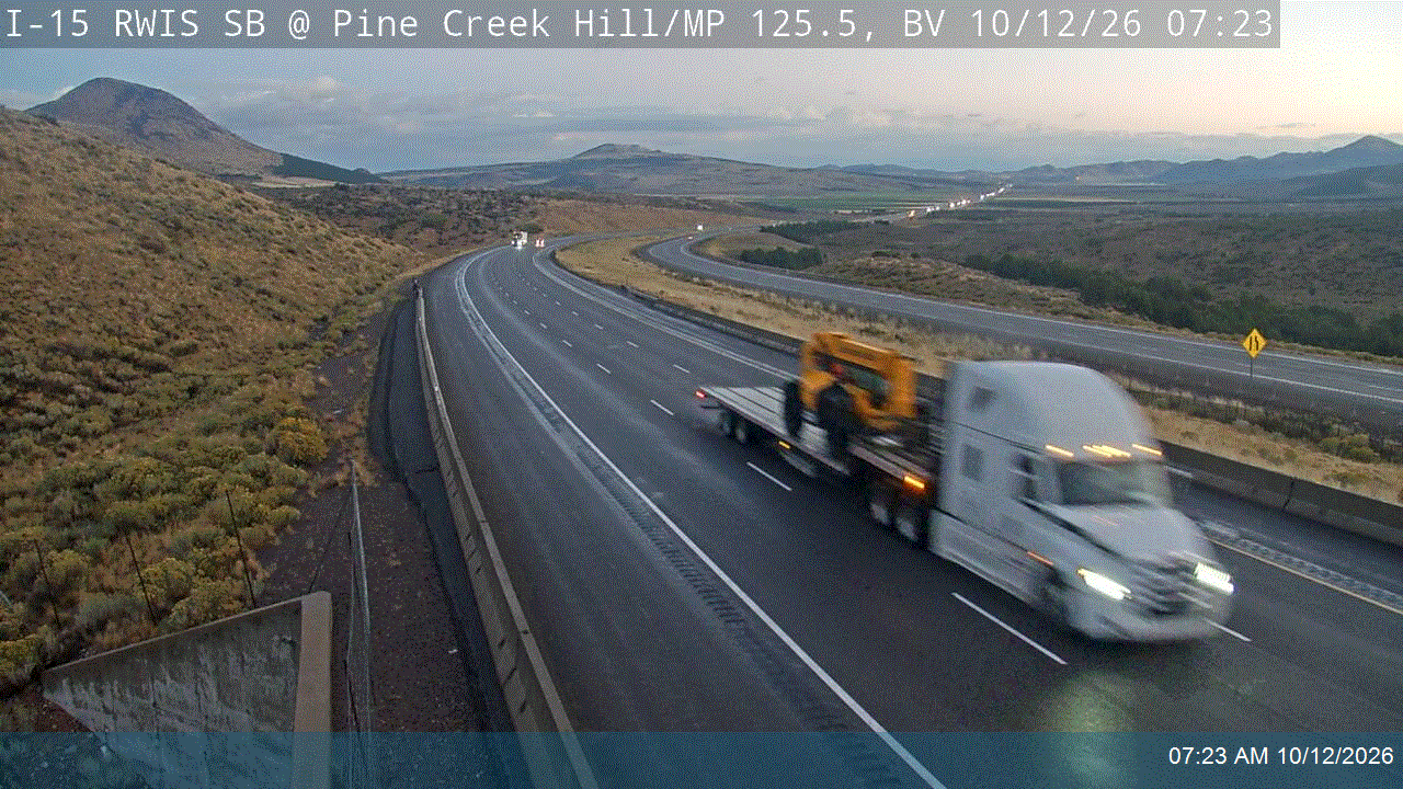 I-15 RWIS SB @ Pine Creek Hill / MP 125.5, BV