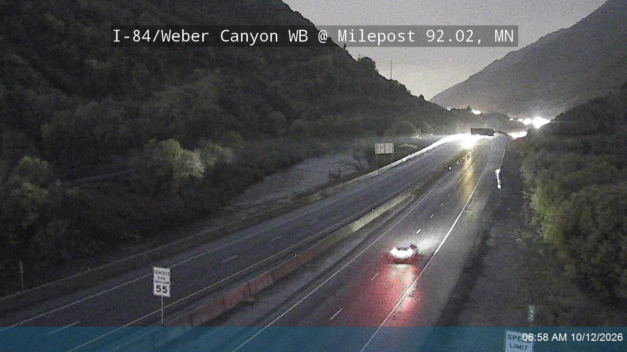 I-84 / Weber Canyon WB  @ Milepost 92.02, MN