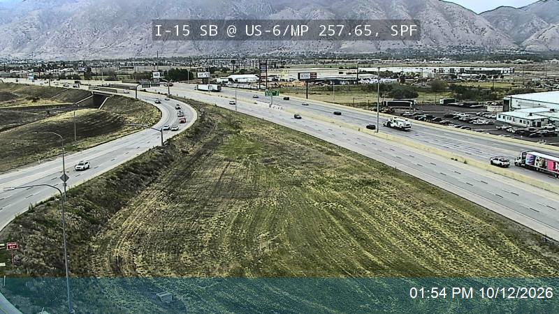 I-15 SB @ US-6 / MP 257.65, SPF