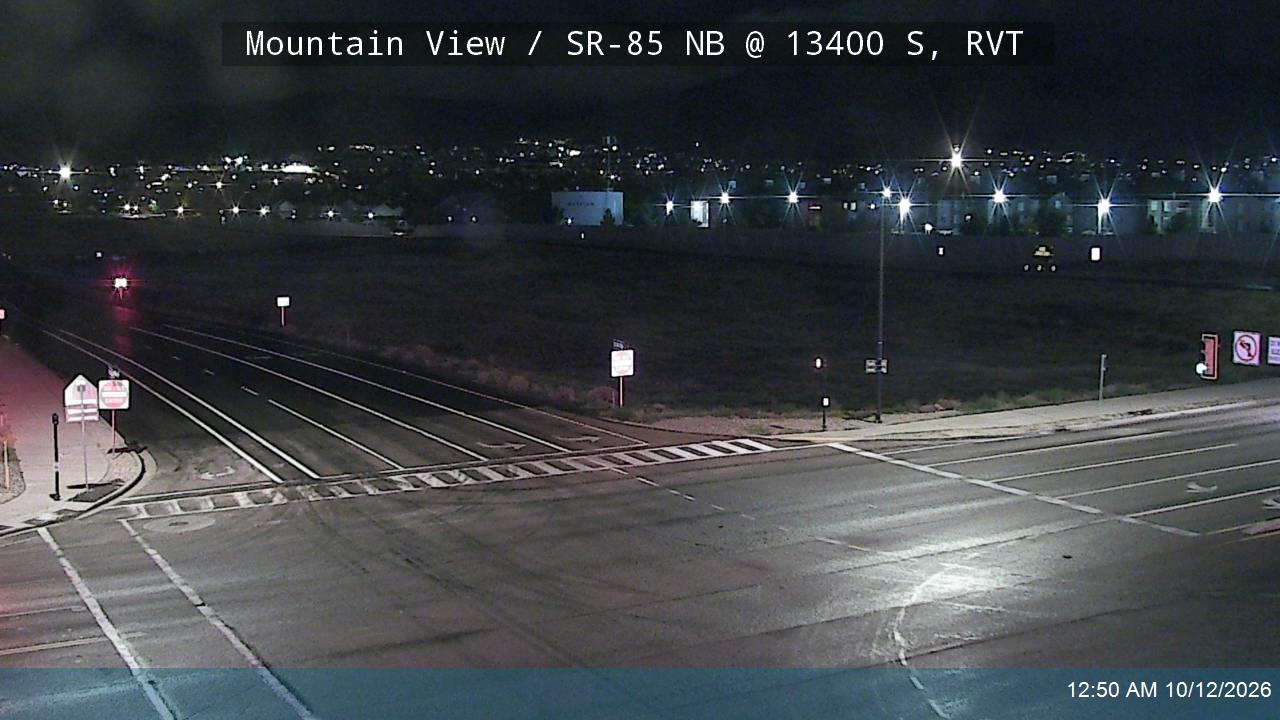 Mountain View / SR-85 NB @ 13400 S, RVT