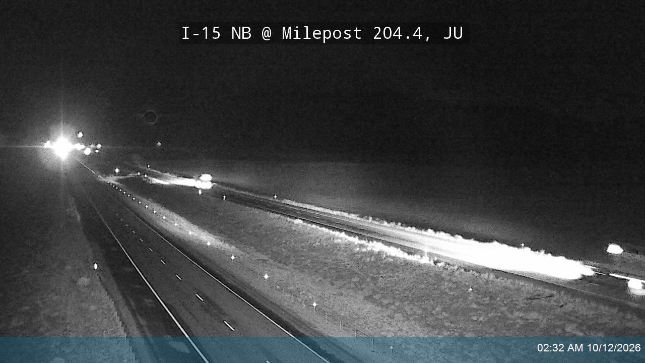 I-15 NB @ Milepost 204.4, JU